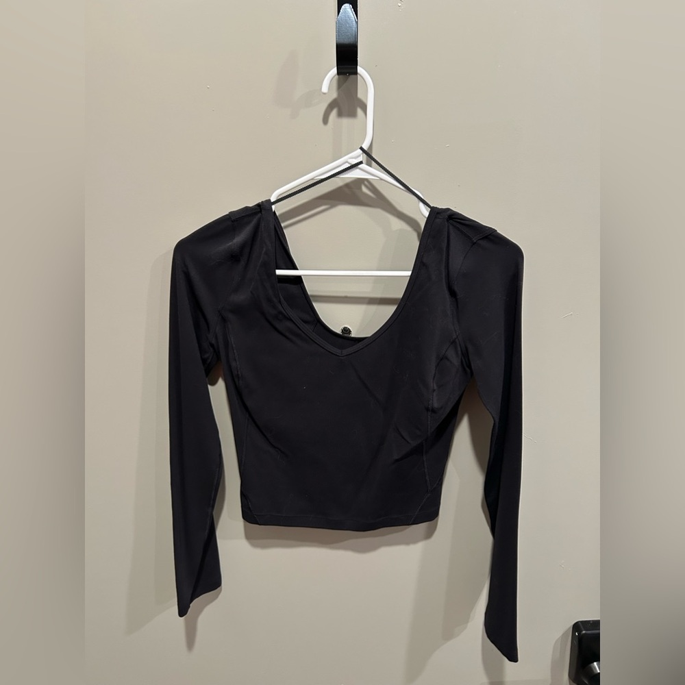 Black lululemon align long sleeve